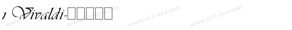 1 Vivaldi字体转换